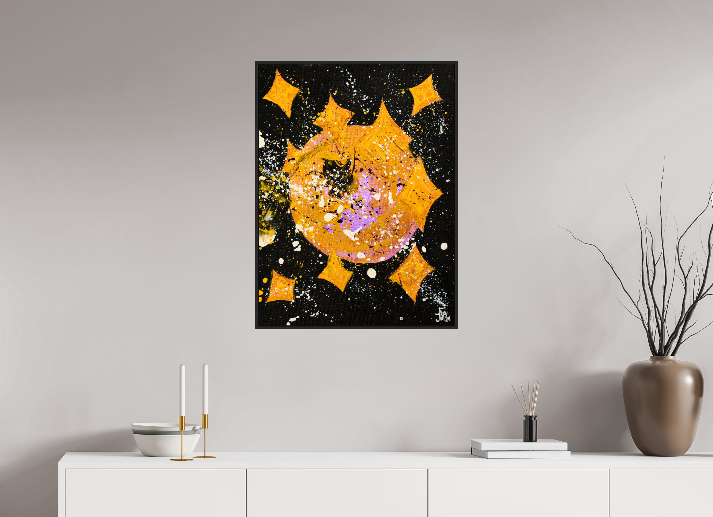 60 x 80 cm, RAHMEN RISE.JFstudio