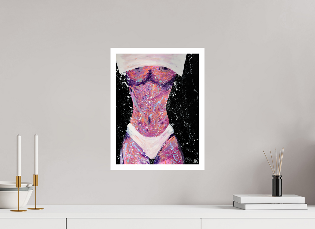 30 x 40 cm, Baryta my body - my rules