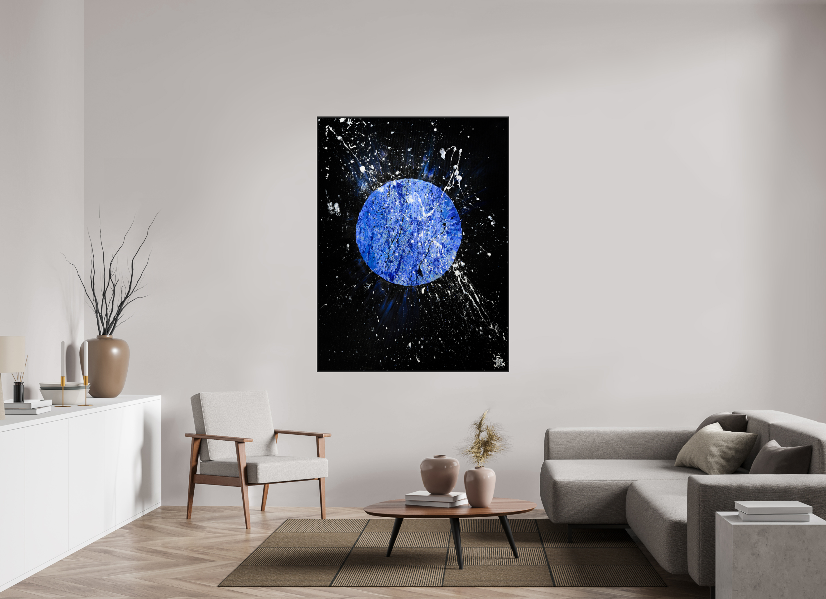 120 x 160 cm, RAHMEN TheBeginning.JFstudio